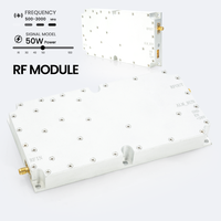 Amplificateur de puissance RF 50W 500-3000MHZ, solution RF anti-drone personnalisée, fournisseur de modules anti-drone OEM, amplificateur de puissance RF anti-UAV