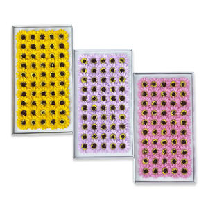 Mini Tournesol Savon Fleur À La Main Savon <span class=keywords><strong>Bouquet</strong></span> De Fleurs pour Mariage Anniversaire Cadeau Bureau Décoration - Product Image 1