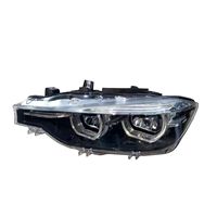 Feux avant LED F30 F35 320 325 330 328 Pièces automobiles Système d'éclairage Décoration noire Convient pour BMW Série 3 2016-2018