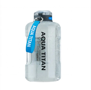 Jarra de agua deportiva de gran capacidad, botella agitadora de proteínas motivacional, jarra de agua de plástico, botella de agua PETG para fitness, SIN BPA - Product Image 4