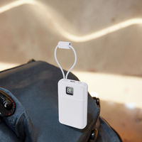 Chargeur portable PD45W - Charge rapide, grande capacité, 20000mAh, batterie externe mobile, batterie externe portable compacte pour l'extérieur