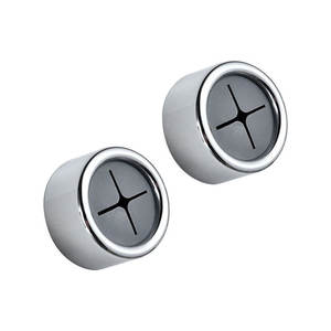 Support mural adhésif rond pour serviettes de salle de bain et torchons de cuisine, finition chromée et installation facile – Vente en gros - Product Image 3