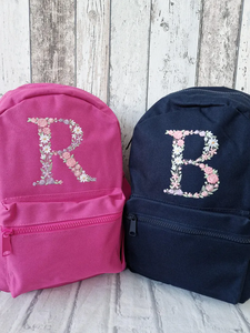 Fiore iniziale ragazze in poliestere ricamato bambini torna a scuola materna <span class=keywords><strong>zaino</strong></span> personalizzato per bambini - Product Image 4
