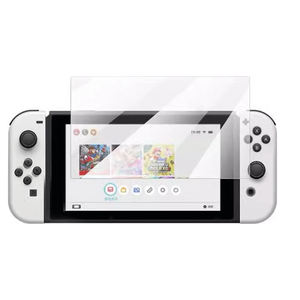 9H Dureza <span class=keywords><strong>HD</strong></span> 3D Protector de pantalla de vidrio 0,3mm Película de vidrio templado para Nintendo Switch OLED - Product Image 1