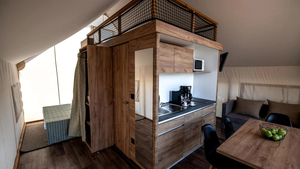 Glasafari safari otel odası su geçirmez lüks otel çadır açık Airbnb evi için - Product Image 4