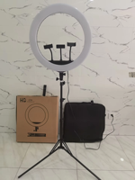 HQ21N anneau lumineux diffusion en direct streaming beauté photographie maquillage led 21 pouces aluminium trépied Tiktok Youbute Live studio light