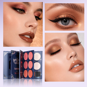Palette de fards <span class=keywords><strong>à</strong></span> paupières multi-couleurs waterproof, best-seller transfrontalier, naturel, longue tenue, fini mat, scintillant, paillettes fines - Product Image 4