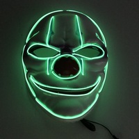 Masques unicolores phosphorescents en PP pour Pâques, Halloween, fêtes de carnaval et spectacles – Fournisseur fabricant