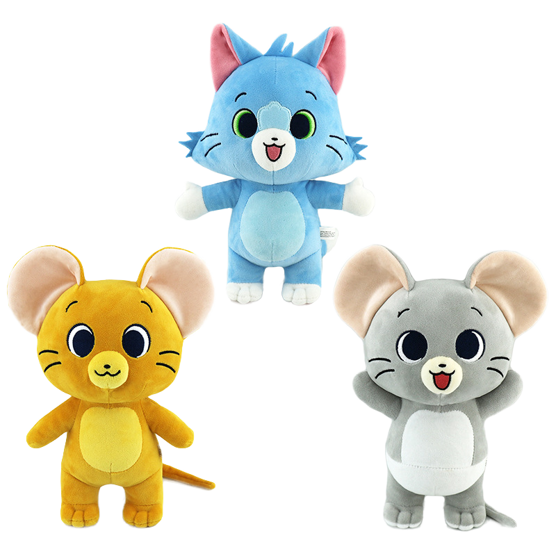 Tom Jerry Toys for Kids Fun Cute Plush Figurines