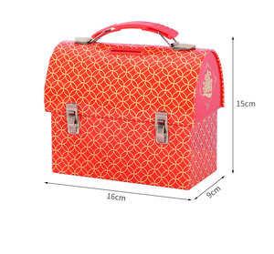 Tùy Chỉnh Xách Tay <span class=keywords><strong>Tin</strong></span> Có Thể Cấp Thực Phẩm Giáng Sinh Bao Bì Túi Xách Hình Kim Loại Sáng Bóng Xử Lý Có Thể Tái Chế Hộp Thiếc Cho Kẹo Cookie - Product Image 2