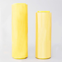Film pvc transparent jetable à rétrécissement, pièces, pour les aliments et l'emballage