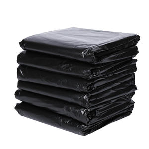 Large Black Heavy-Duty 3 Mil Plastic Garbage <b>Bags</b> Industrial Lawn Leaf Contractor Trash <b>Bags</b> <b>for</b> Supermarket Gravure Printing - Product Image 1