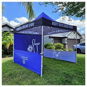 Evento 10*10 pies impermeable marco de aluminio Trade Show <span class=keywords><strong>Canopy</strong></span> Tent con impresión de logotipo personalizado - Product Image 1