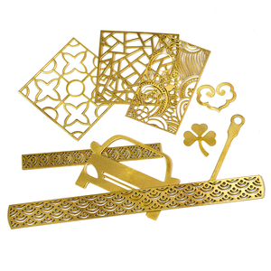 Tùy chỉnh laser cắt đồng chải đánh bóng Dịch vụ 1mm đến 10mm đồng thau <span class=keywords><strong>CNC</strong></span> các bộ phận công - Product Image 2