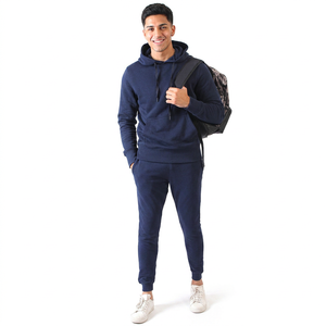 Latest Top Premium Men Customized Streetwear Boxy Fit Joggers Men Tracksuit Baggy <b>Tech</b> Fleece Sportswear Tracksuits for Men - Product Image 1