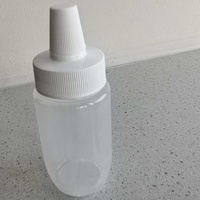 Bouteille souple en PE de 250 ml (8 oz) pour sauce mayonnaise, miel ou Sriracha, jetable, de qualité alimentaire