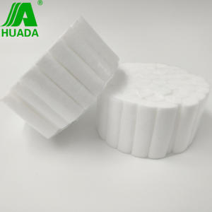 Uso medico monouso del rotolo Non sterile della lana di cotone dentale dell'ospedale dei materiali di consumo <span class=keywords><strong>10mm</strong></span> X 3.8cm, 8mm X 3.8mm con la marca dell'oem - Product Image 5