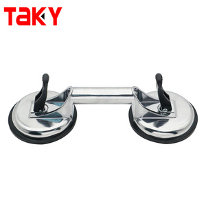 <span class=keywords><strong>Ventouse</strong></span> en verre à double <span class=keywords><strong>poignée</strong></span> en aluminium robuste professionnelle - Product Image 1