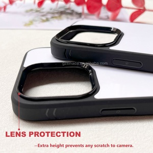 Chất lượng cao không dây sạc trống TPU PC 2D thăng hoa trường hợp điện thoại cho <span class=keywords><strong>iPhone</strong></span> 16 15 Pro 14 Promax - Product Image 5