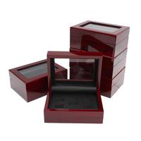 Boîte à bijoux en bois multi-trous pour ensemble de bagues Champion, boîte à accessoires pour bagues, vente en gros directe Jinhua Quadrilateral