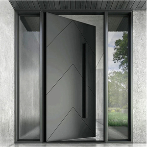 <span class=keywords><strong>Porta</strong></span> d'Ingresso Moderna <span class=keywords><strong>in</strong></span> Alluminio e <span class=keywords><strong>Legno</strong></span> per Ville con Funzione Antifurto per Esterni e Ingresso Cantina - Product Image 5