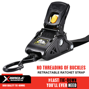 أحزمة سقاطة أوتوماتيكية قابلة للسحب مقاس 2 بوصة 3306 رطل لللف الذاتي ، والدراجات النارية ، وشاحنات فورد - Product Image 3