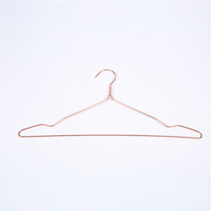 Antideslizante cromo Chapado en metal perchas de alambre antideslizante ropa barata de gancho de metal - Product Image 6