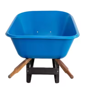 <span class=keywords><strong>Brouette</strong></span> à deux <span class=keywords><strong>roues</strong></span> avec manche en <span class=keywords><strong>bois</strong></span> en acier grand plateau en plastique <span class=keywords><strong>pour</strong></span> construction bâtiment jardin usage industriel <span class=keywords><strong>roues</strong></span> pneumatiques - Product Image 5