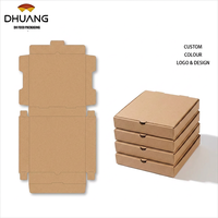Kit de boîtes à pizza vierges à personnaliser pour enfants - Boîtes artisanales blanches non toxiques pour fêtes d'anniversaire ou projets artistiques scolaires
