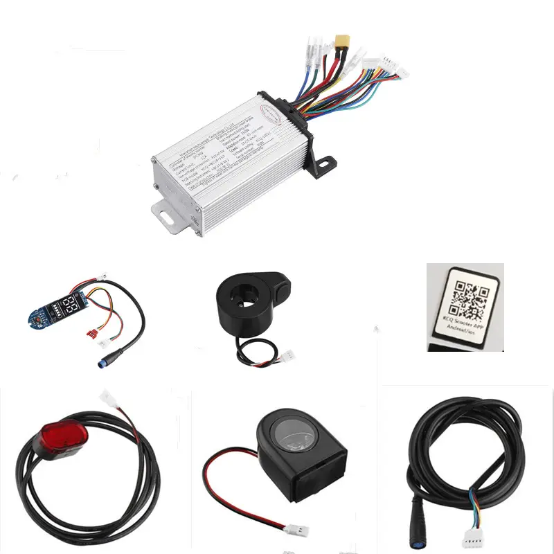 8.5in 350W 36V 15A Electric Scooter Controller Board for Controller Brakes and Bluetooth Led Display with APP