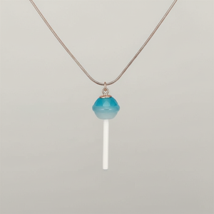 Vendita calda di tendenza collana di cristallo in oro rosa graziose catene geometriche minimaliste per donne e ragazze disponibili all'ingrosso - Product Image 2