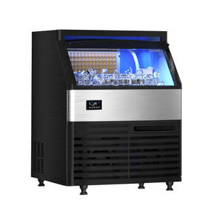 เครื่องทำน้ำแข็งทรงลูกบาศก์ KNF-140A-Z 220V 500W ระบายความร้อนด้วยอากาศ พร้อมไส้กรอง สำหรับใช้ในเชิงพาณิชย์ โรงแรม ร้านอาหาร และครัวเรือน ผลิตน้ำแข็งได้ 100 กก./วัน - Product Image 5