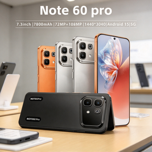 สมาร์ทโฟน 2026 Note 60 Pro รองรับหลายภาษา หน้าจอ 7.3 นิ้ว 60Hz ระบบปฏิบัติการ Android 15 หน่วยความจำ 16GB ความจุ 1TB กล้อง 108MP แบตเตอรี่ 7000mAh รองรับ 4G/5G ทั่วโลก รองรับซิมคู่ - Product Image 3