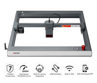 Machine de gravure laser à diode Ortur LM3 haute précision 20W, refroidie par air, 2 têtes, pour métal, MDF, contreplaqué, papier, acrylique, bricolage