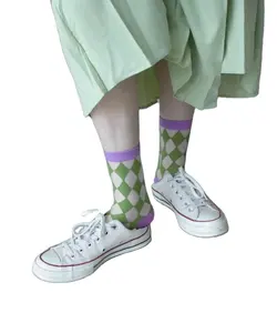 Yüksek kaliteli kare tasarım ultra ince şeffaf güzel kadın kristal ipek çorap