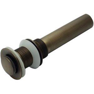 อ่างล้างหน้าทองเหลืองโบราณ Chengming แบบยุโรป พร้อมฝาปิดแบบกด  ผิวทองแดงขัดเงา  หนาพิเศษเพื่อความทนทาน - Product Image 4