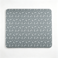 Tapis d'entraînement pour chiots personnalisés, lavables, réutilisables, imperméables et imprimés, pour marques en marque blanche