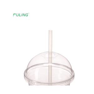 Bicchieri per granite in plastica biodegradabile usa e getta stampati personalizzati gelas plastik bicchieri per frappè con tazza da tè a bolle con coperchio - Product Image 3