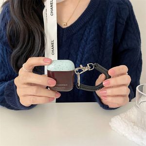 Funda para Auriculares con Diseño de Salpicaduras de Tinta de Chocolate Estilo Ins para AirPods Pro 2, Compatible con AirPods 1, 2 y 3 - Product Image 3