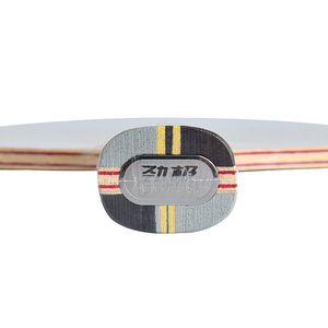 Raquette <span class=keywords><strong>de</strong></span> <span class=keywords><strong>tennis</strong></span> <span class=keywords><strong>de</strong></span> <span class=keywords><strong>table</strong></span> professionnelle DHS, lame droite et horizontale, protection, base en bois pur - Product Image 2