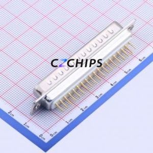 X0237WC2W1 D-Sub/VGA Connector Through hole Component (THT) Connector Standard D-Sub Male 37P Through Hole - Product Image 2