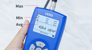เครื่องวัดความสว่าง LS332 วัดค่าความสว่าง ความถี่การกระพริบ ค่า CCT และค่า CRI พร้อมกัน - Product Image 3