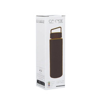 Boîtes en carton ondulé personnalisées, faciles à plier, pour bouteilles d'eau recyclées, gobelets isothermes, avec insert de protection