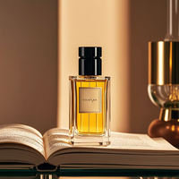 Verre de luxe vide haut de gamme 50ml 100ml champagne couleur logo personnalisé vaporisateur bouteille de parfum unique réutilisable