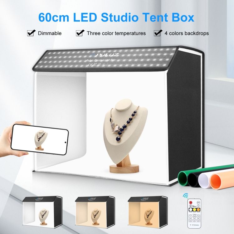 PULUZ PU5064 Mini Studio Kit Hot Selling Foldable Photo Light Box