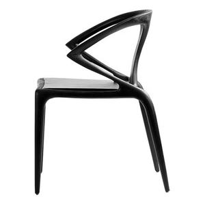 Ordic-silla moderna de madera maciza, alnut color, con reposabrazos - Product Image 5