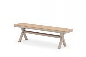 Hiện Đại Hợp Kim Nhôm Poly Gỗ Hội Đồng Quản Trị Không Thấm Nước UV Kháng Bền Di Động Dài Bảng Băng Ghế Dự Bị Thiết Lập Cho Công Viên Ngoài Trời - Product Image 3