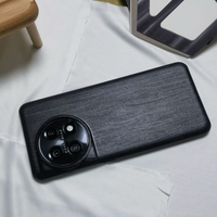 Étuis de téléphone en fibre de carbone noyer bambou bois + aramide pour oneplus 12 13 étui personnalisé Logo personnalisé coque de téléphone