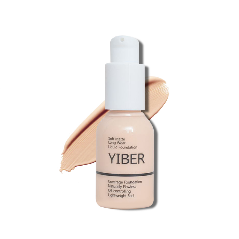 BB Cream Foundation Liquid Brush Private Label Liquid Foundation Makeup Beeswax Embosser Bottle Cream Concealer And Foundation