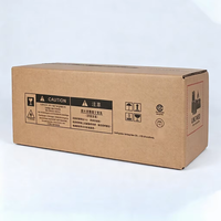 Boîte en carton ondulé longue pour le transport de marchandises dangereuses, conteneur d'expédition de batteries certifié UN pour l'exportation à l'étranger